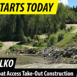 Elko boat take-out work begins today