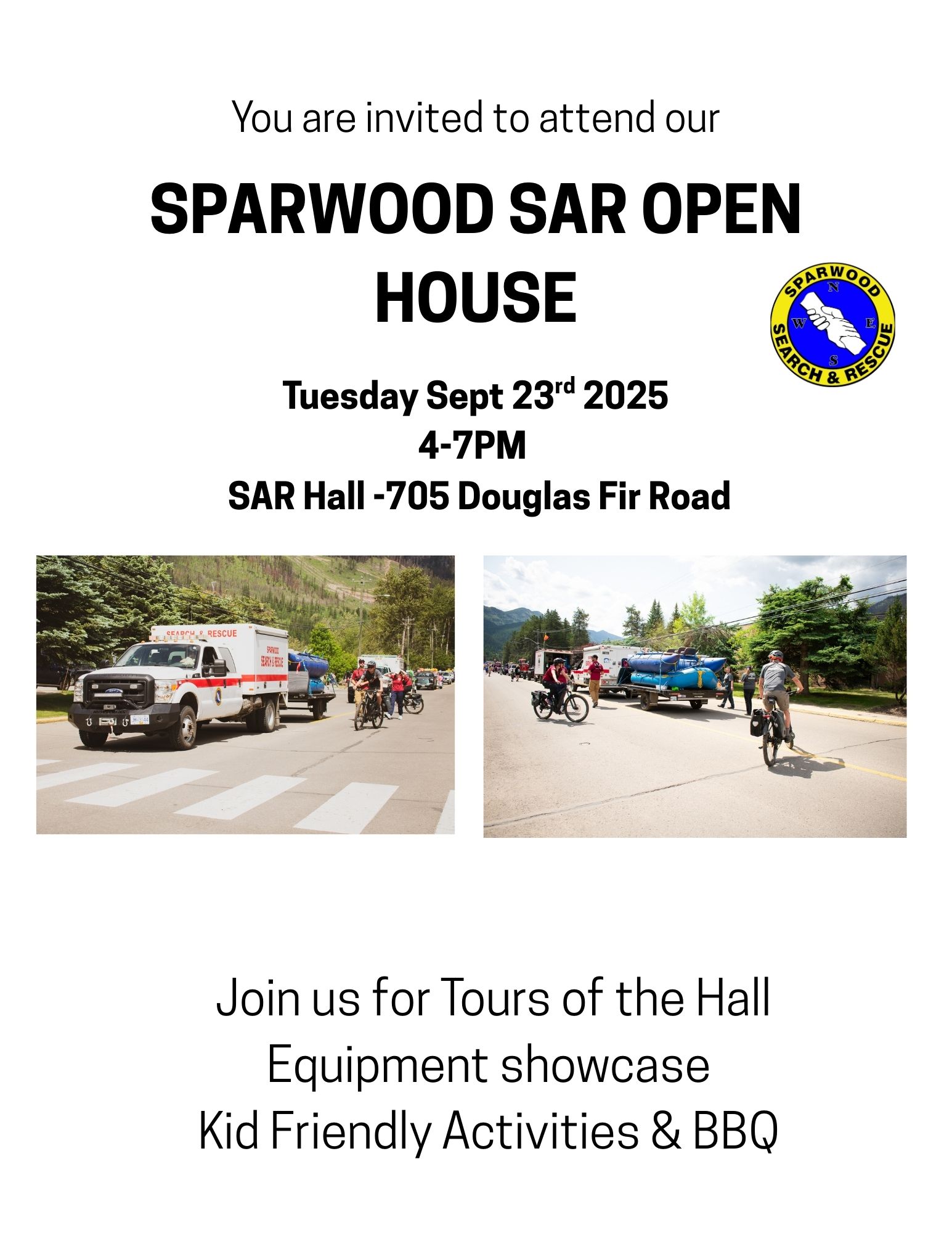 Sparwood SAR Open House