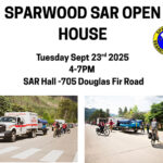 Sparwood SAR Open House Sept. 23