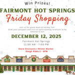 Winter Market in Fairmont Dec. 12