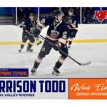 Rockies’ Todd named KIJHL’s Rookie of the Week