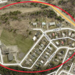 Water main break near Selkirk Secondary School