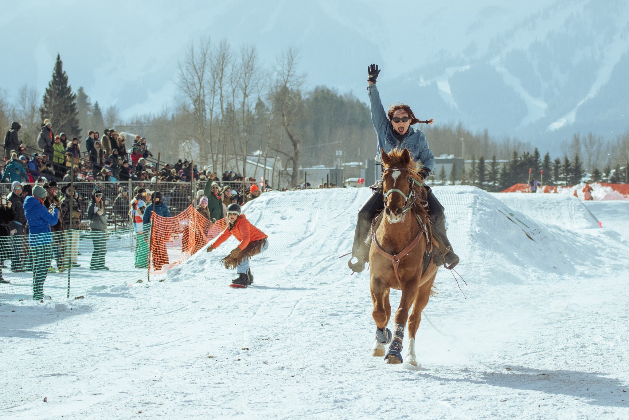 3rd annual Ponies & Planks Skijoring Fundraiser
