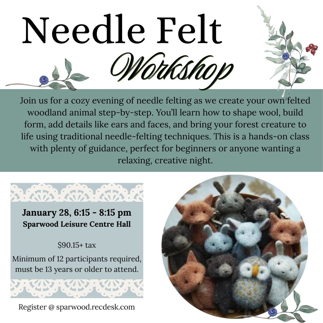 Needle Felt Workshop