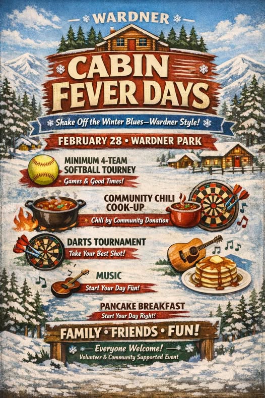 Wardner Cabin Fever Days