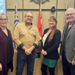 Minister of State Brittny Anderson meets with council