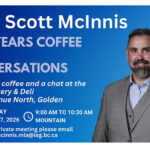 MLA meeting with constituents in Golden Jan. 7