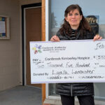 Local thanked for contribution to hospice house