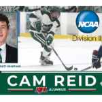 Dynamiters alum Reid nets first collegiate hat-trick