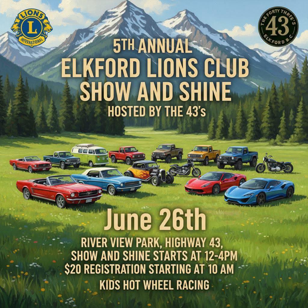 5th Annual Elkford Lions Club Show and Shine