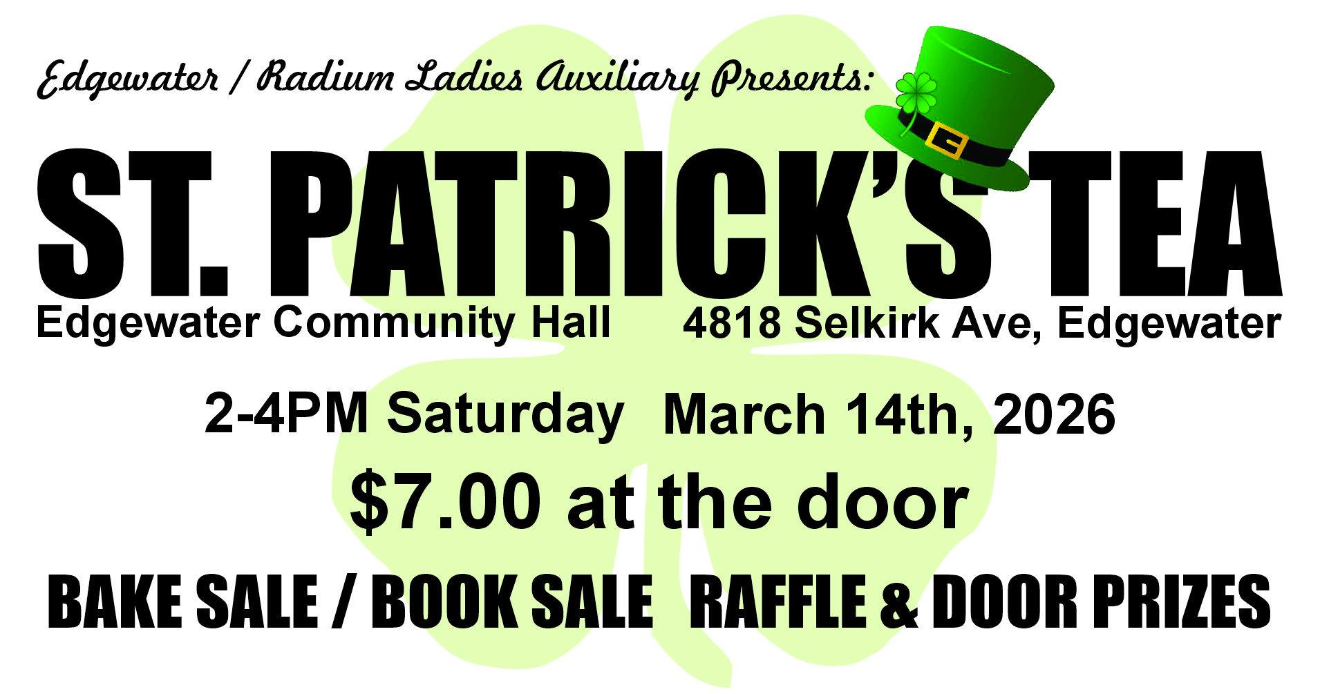 St. Patrick’s Tea
