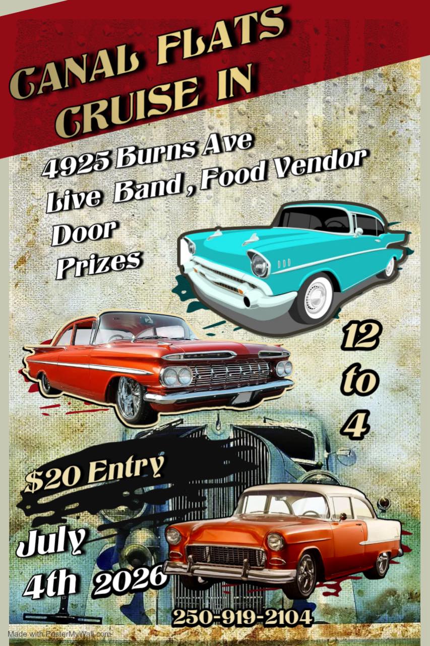 Canal Flats Cruise In
