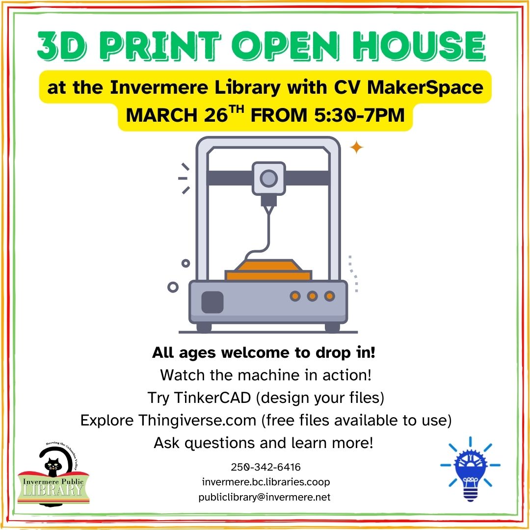3D Print Open House