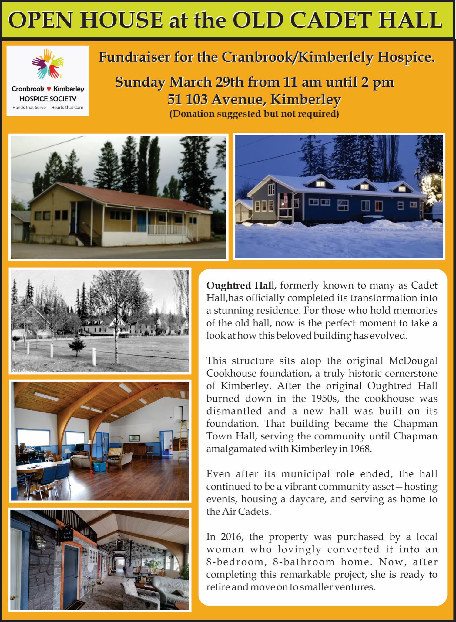 Open House at the Old Cadet Hall