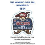 Griz Pin winner announced