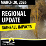 High Streamflow Advisory for region