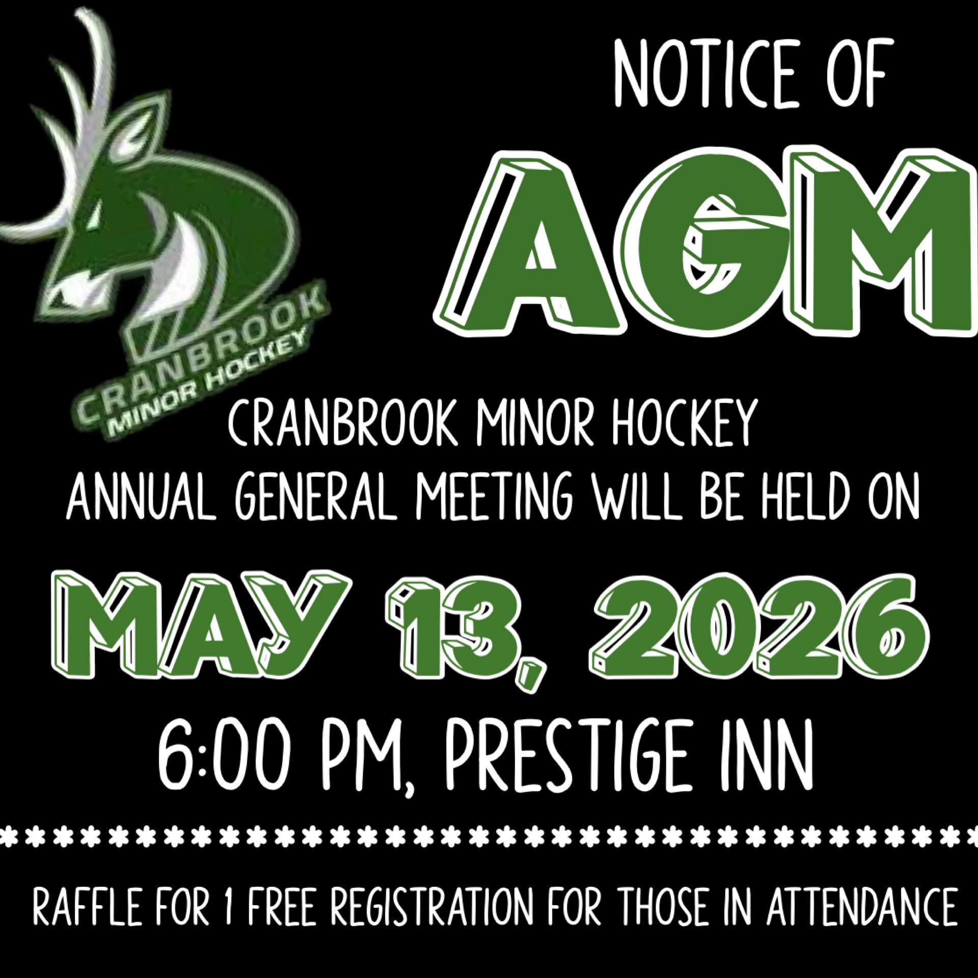 Cranbrook Minor Hockey AGM