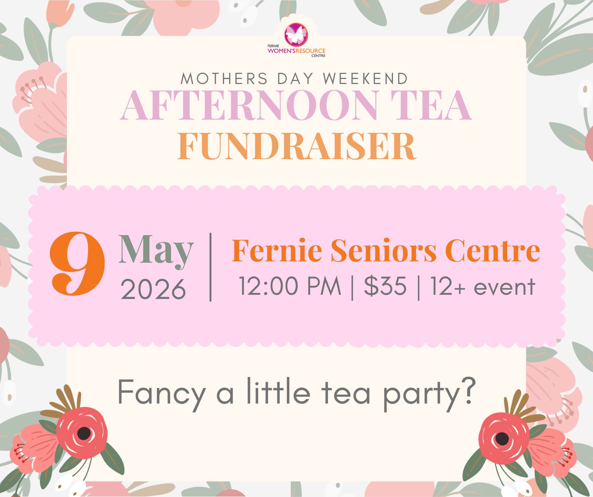 Afternoon Tea Fundraiser