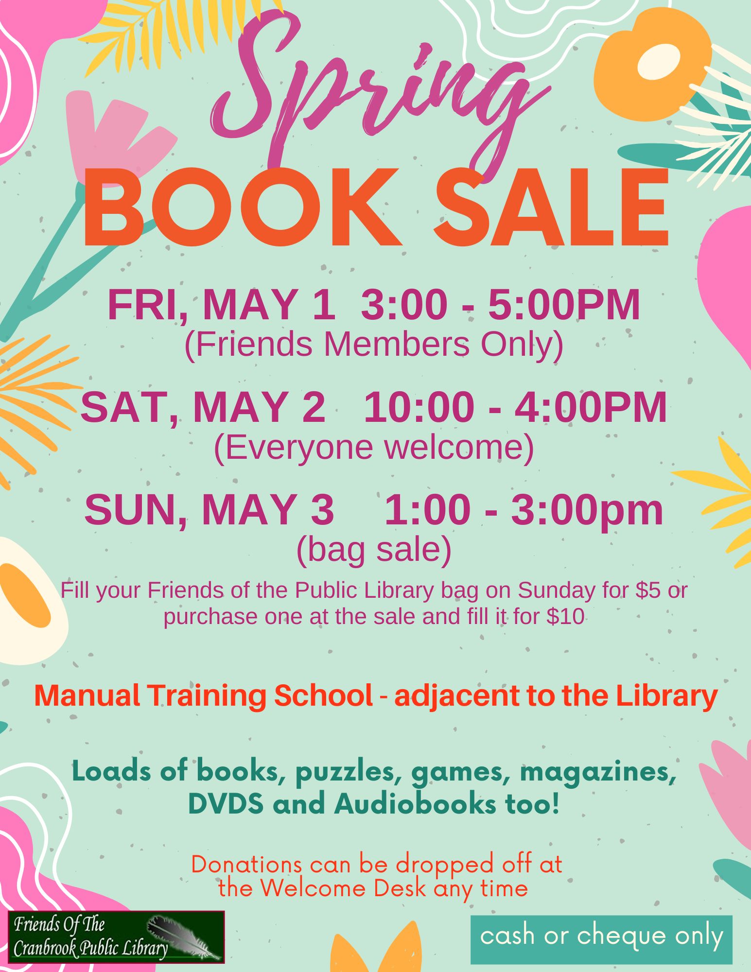 Spring Book Sale