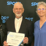 Bob Ewashen honoured for Seniors’ Games contributions