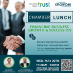 Chamber lunch with Columbia Basin Trust May 20