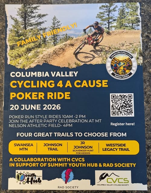 Columbia Valley Cycling for a Cause Poker Ride