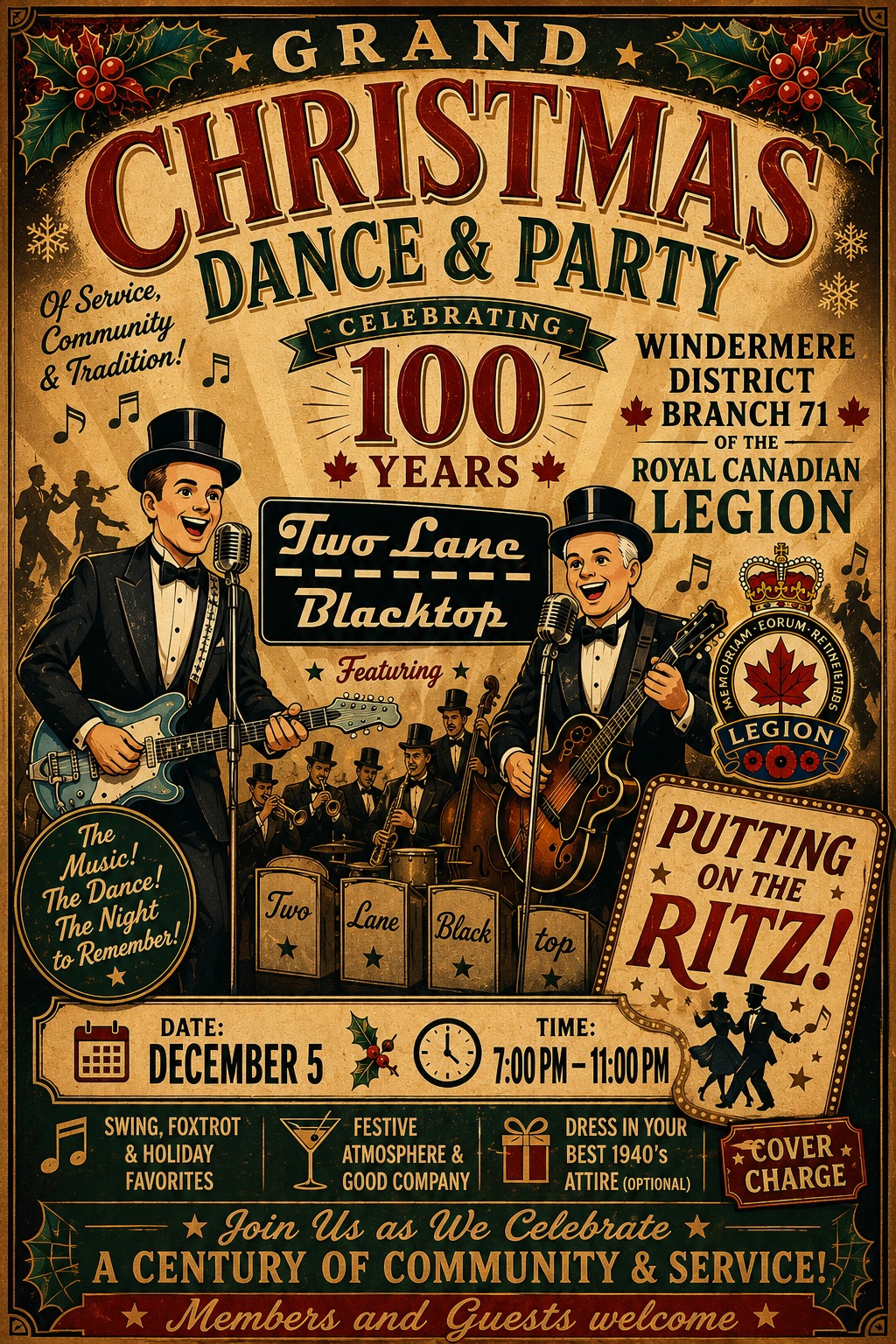Grand Christmas Dance and Party