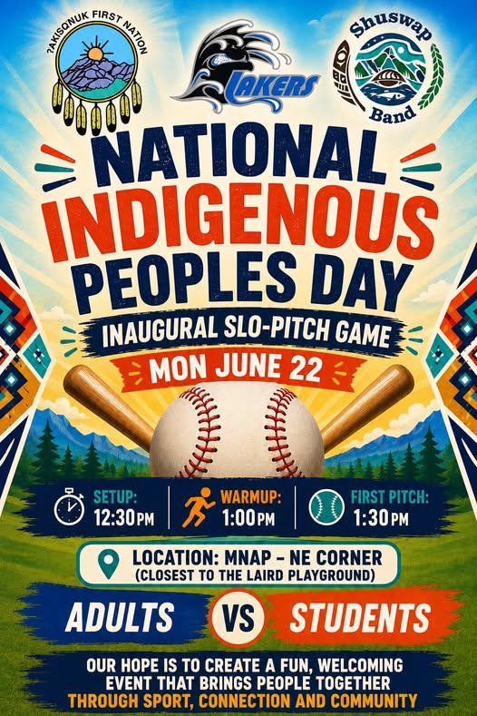 National Indigenous Peoples Day Inaugural Slo-Pitch Game