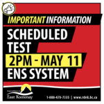 Regional Evacuation Notification System test May 11