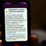 B.C. test ensures readiness of public alerting system