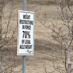 Load restrictions rescinded