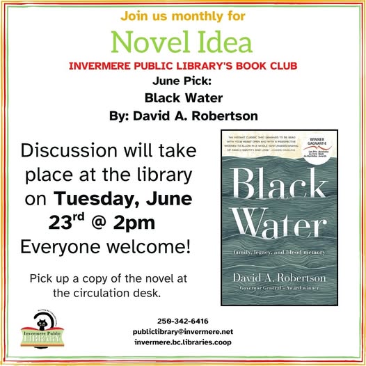 Novel Idea – Black Water