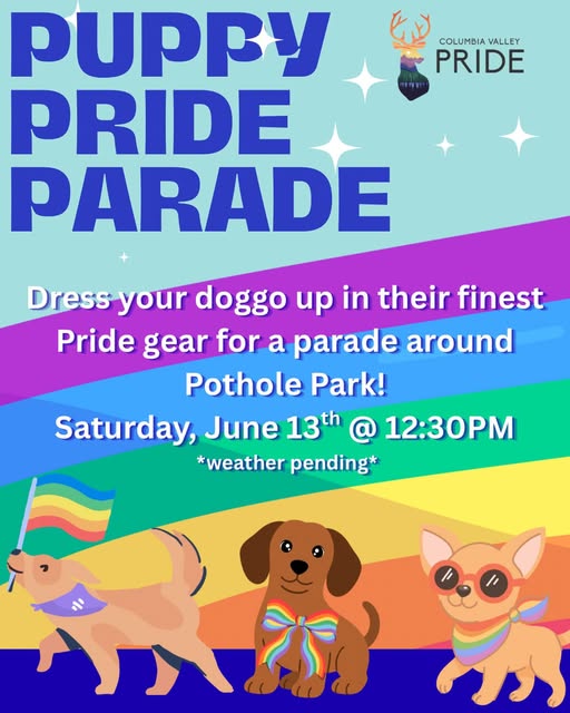 Puppy Pride Parade
