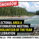 Area A info meeting and volunteer celebration June 23