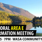 Area E information meeting June 15 in Wasa