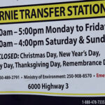 Slight delay in reopening of transfer station