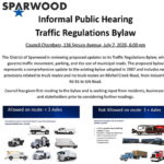 District reviewing Traffic Regulations Bylaw