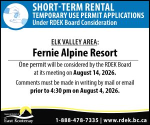 Short-Term Rental Temporary Use Permit non-delegated EV