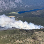 BC Wildfire Service on top of two regional fires