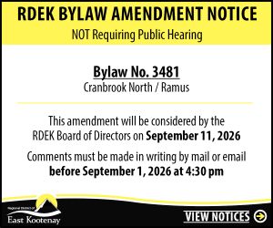 Bylaw Amendment 3481