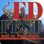 Ed Fest charging thisaway