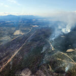 Wait Creek fire evacuation order boundary reduced