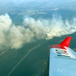 Wildfire prompting evacuation alerts as highways closed