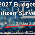 Input invited through 2027 Budget Citizen Survey