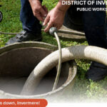 Deep sewer system cleaning means lids down