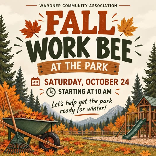 Wardner Community Association Fall Work Bee