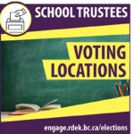 Voting locations for school trustees