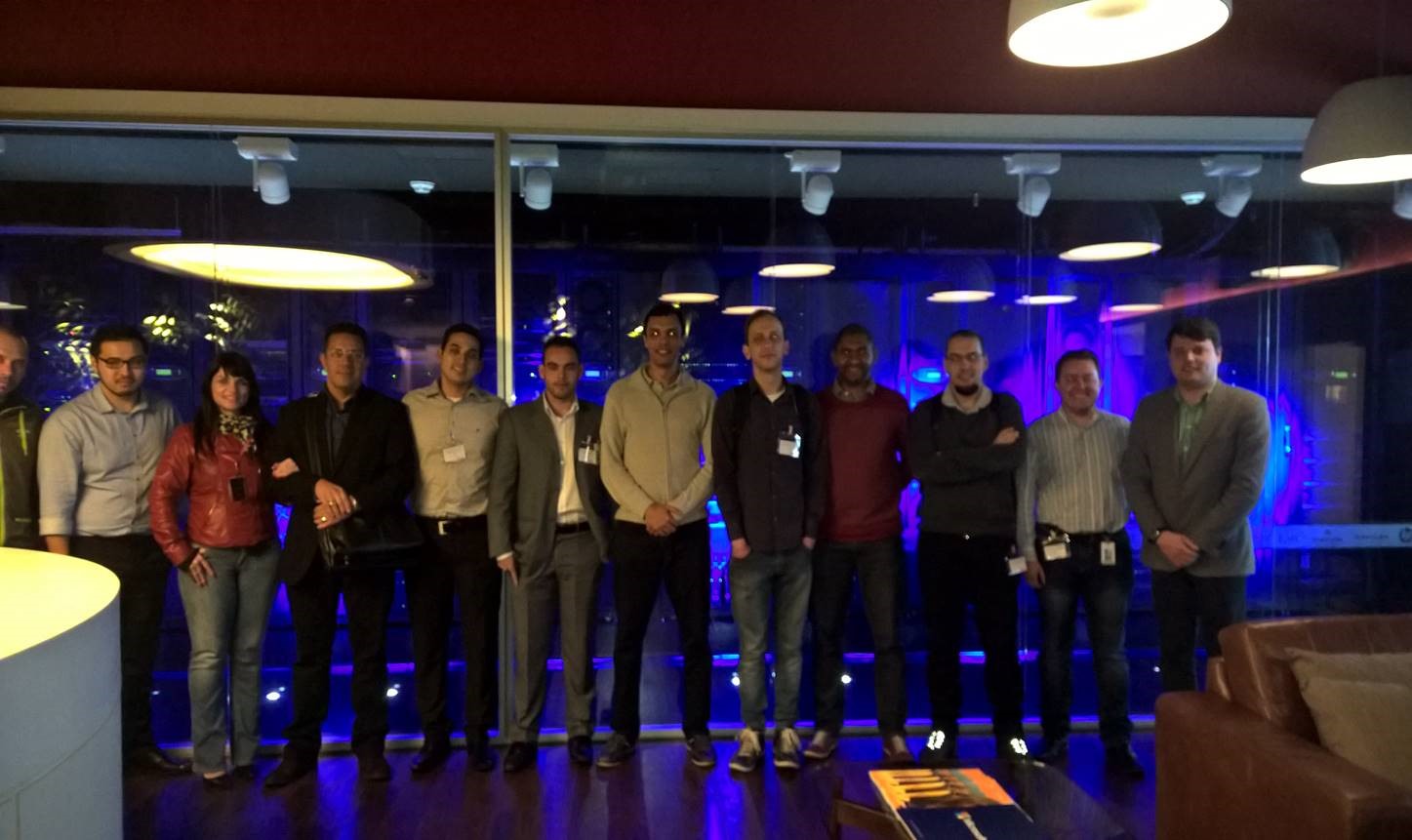 visita Microsoft alunos