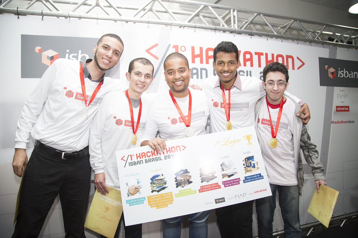 1 lugar Hackathon Isban
