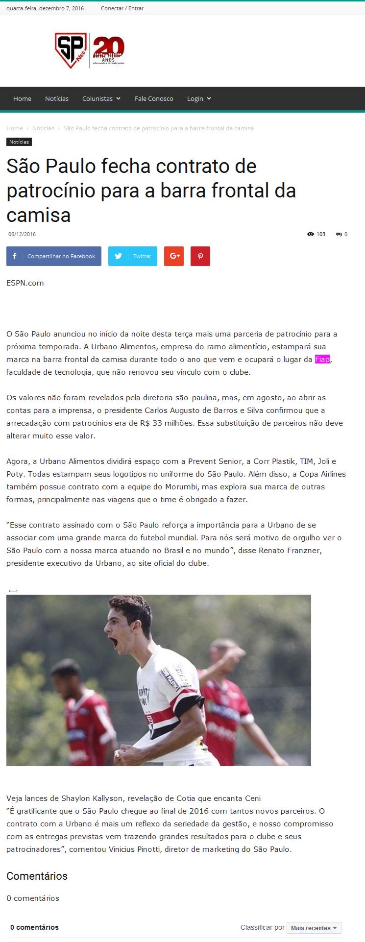 1206 - Site São Paulo FC